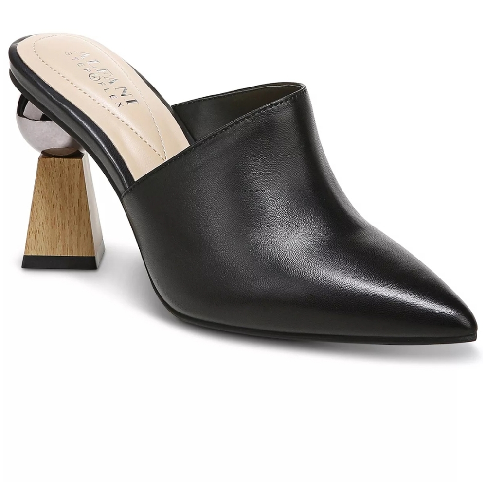 Sculpted Heel Mules